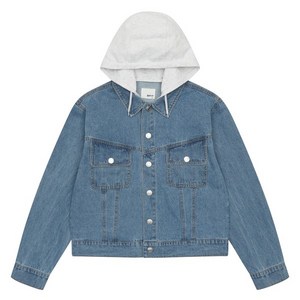 에스핏 주니어 크롭 데님 자켓 SJZ101FJJK40 L/BLUE
