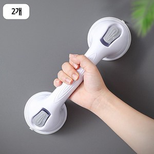 마벨인홈 생활편리 안전 손잡이 유리 베란다 욕실 창문 흡착손잡이 2개입, 2개