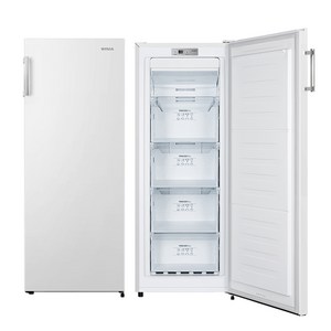 위니아 소형 가정용 냉동고 155리터 화이트 LFZU14BW(A) 선반식/서랍식 수납공간 (기사 방문 설치), 위니아 냉동고 LFZU14BW(A)