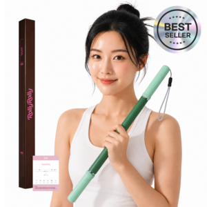 롤리롤리 밸런스 마사지 스틱, 올리브그린, 1개
