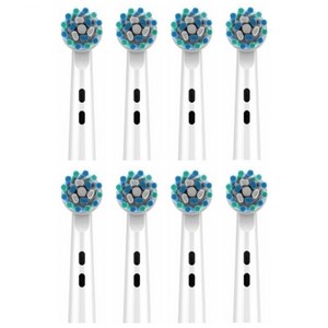 티커스트 오랄비 호환 크로스액션 전동 칫솔모 EB50-X 8개입 + 페리오 미니 치약, 1세트