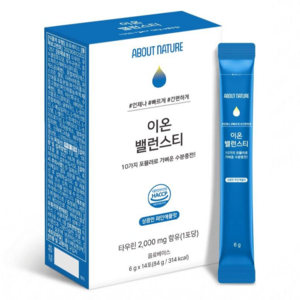 어바웃네이처 이온 밸런스티 14포, 1개, 84g