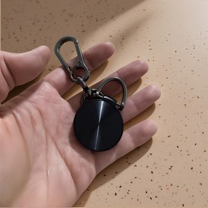 BIKASU 초소형 동전 녹음기 휴대용 USB 녹음기, 블랙, S30