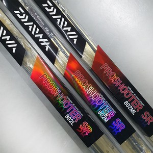 다이와 프로슈터 SR 인쇼어 루어대 워킹 서프루어 광어 농어 대삼치 우럭 바다 낚시대, SR 802LS, 블랙레드