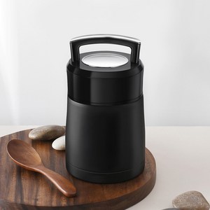 12시간 보온유지 1000ml 보온죽통 도시락 마오병, 1개, 1L