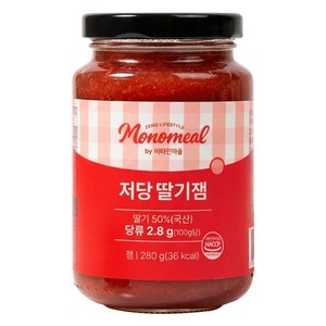 비타민마을 모노밀 저당 딸기잼 알룰로스, 280g, 1개