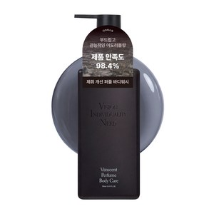 비인센트 어도러블 퍼퓸 바디워시, 1개, 300ml