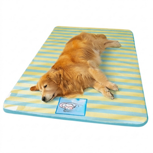 kangdarpet 강아지 고양이 분리형 사계절 쿠션매트 세탁가능, 1개, 파란색