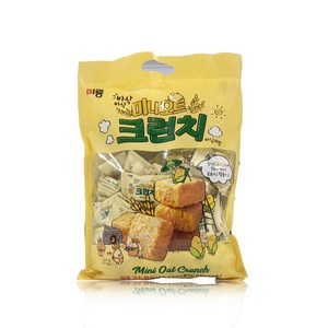미룡 미니오트 크런치 바닐라향 대용량, 520g, 1개