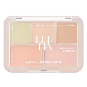 루나 컨실 블렌더 팔레트 6g, 1개, 1호 클리어 커버