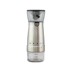 PYHO 휴대용 USB 커피 그라인더 소형 충전 커피 그라인더, 은색, KDL-910