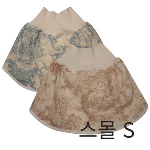 아기통풍치마 천기저귀 기저귀발진, 1개, 블루+브라운
