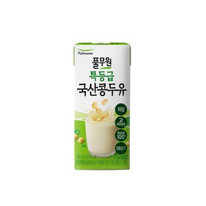 풀무원 특등급 국산콩 두유, 190ml, 12개