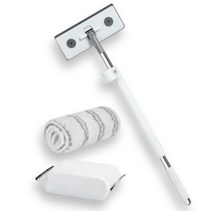 앙플러스 3in1 노터치 물걸레 밀대 걸레 정전기 청소포 바닥청소 스퀴지, 1개