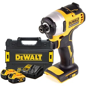 DEWALT 디월트정품 DCF809P2 20V 충전 BL 컴팩트 임팩 드라이버 5.0Ah 배터리세트, 1개