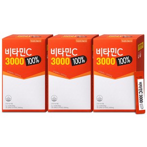 [녹십초] 비타민C 3000 100% (100포), 3개, 300g