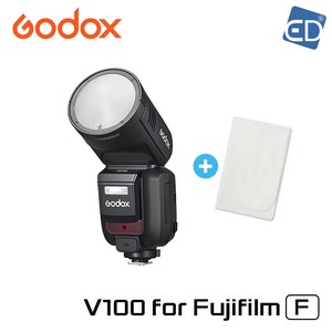고독스 Godox V100 후지용 카메라 플래시 스피드라이트 촬영 조명 +포켓융 /ED, Godox V100 N 후지용
