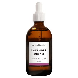 소소코 100% 천연 블랜딩 아로마 바디오일 마사지오일 라이트버전, 1개, 100ml, 1-6. 라벤더드림_라이트버전
