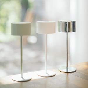 CODE9 무선 LED 미니 스탠드형 침실 모노 무드등, 실린더+골드