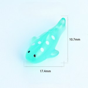 미니어처 바다동물 파츠 행운거북 스쿱 야광 미니 DIY 미니거북, 상어