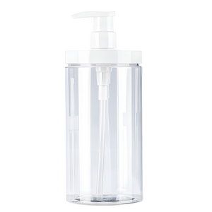 세탁세제 디스펜서 대용량 리필팩 그대로 사용 넓은 입구 간편 위생 펌프 용기, 1000ml, 1개
