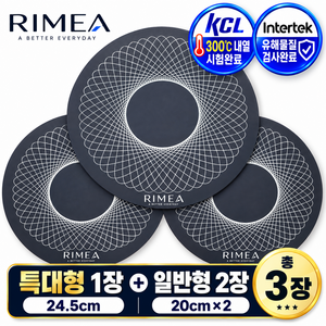 인덕션 보호매트 300도 내열 인덕션 매트 전기레인지 보호패드, 딥블루, 1세트