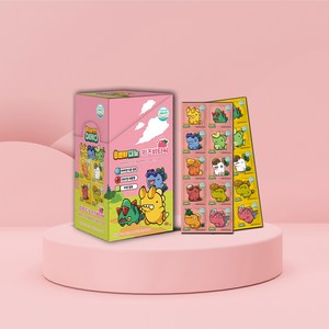 후르티디노 키즈비타씨 250정 복숭아맛 어린이 영양간식 멀티비타민 1+1, 1개, 275g