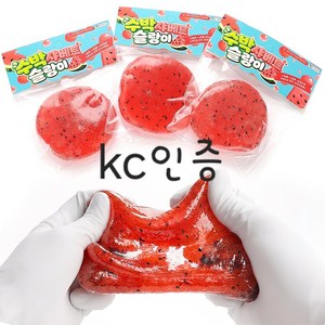세진 샤베트 얼음 말랑이 슬랑이 크런치 서걱서걱 샤르르, 1개, 수박 샤베트 슬랑이