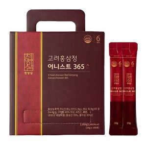 천양삼 6년근 고려홍삼정 어니스트 365 홍삼스틱 100포, 1kg, 1개