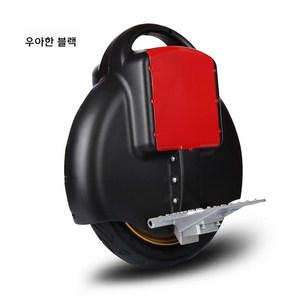 행다전자 스마트 전동휠 미니 전기휠 외발휠 셀프밸런스 출퇴근 대리기사 이동수단, 블랙, 클래식 휠바이크