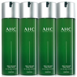 AHC 온리 포 맨 포어 프레쉬 올인원 에센스, 200ml, 4개
