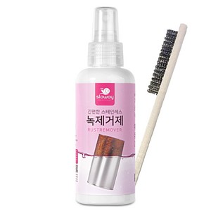 차량 금속 녹제거제 150ml + 스텐 와이어 브러쉬, 1개