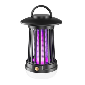 무선 LED 무드등 모기퇴치기 캠핑 가정용 무소음 휴대용 모기퇴치기 외용 모기퇴치기 가정용 모기퇴치기, S01(블랙)
