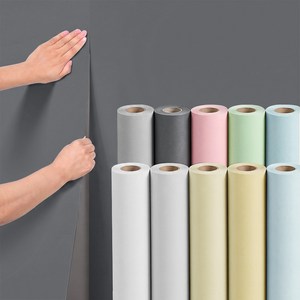 벨살 벽지 시트지 셀프 붙이는 도배지 60cm x 10m, 다크그레이