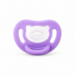 더블하트 Soft Buddy 노리개젖꼭지, 2단계, 퍼플, 1개