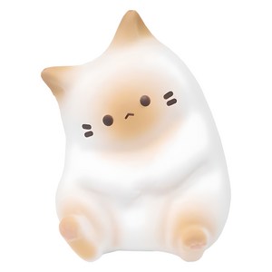 아가플러스 폭신 마시멜로우 고양이 스퀴시 랜덤발송, 1개