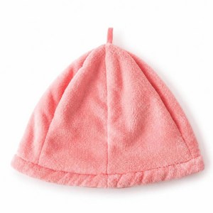 보스케 사우나 모자 스파햇 일본 료칸 헤어캡, 핑크, 1개