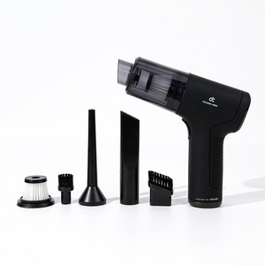 디큐브 100w 몬스터 무선 청소기 +에어건 블로우 가능 + C타입 충전, 검정색, Vacuum-Mon