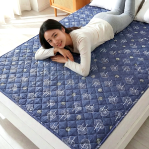 [26년형] 한일의료기 따숨 전자파없는 탄소매트 온열 카본매트, 싱글, 블루