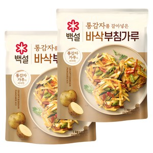 백설 바삭 부침가루, 1kg, 2개