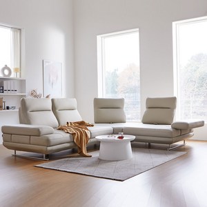 모던홈즈 디셈버 천연가죽 스윙 4인 코너형 소파, 4인_코너형_소파