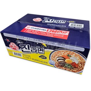 오뚜기 진라면 순한맛 120g, 30개