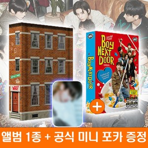 퍼스트뮤직 보이넥스트도어 앨범 Who 싱글 1집 데뷔 보넥도 BOYNEXTDOOR 랜덤 1종 + 미니 포토카드 1종