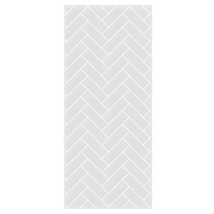 딩동펫 반려동물 미끄럼방지 매트, 그레이 헤링본, 1개