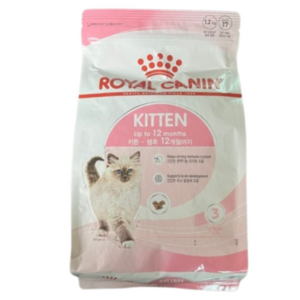 로얄캐닌 고양이 키튼 사료, 오메가3, 1.2kg, 3개
