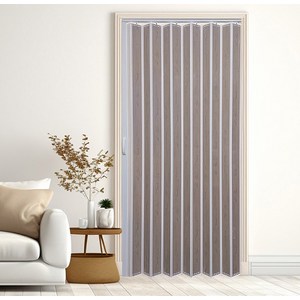 이케이몰 자바라 문 커튼 접이식 슬라이딩 홀딩 도어 싱글 코튼오크 사이즈 및 기재