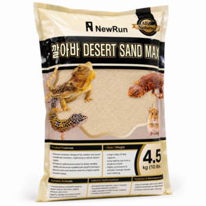 깔아바 데저트샌드맥스 옐로우컬러, 1개, 4.5kg