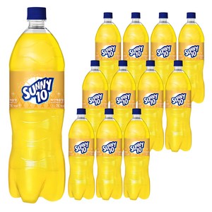 써니텐 파인애플향, 1.5L, 12개