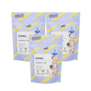꼬뜨 캣밀 트릿 고양이 동결건조 간식, 황태, 120g, 3개