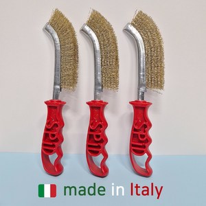 이지크린 이태리 철브러쉬 철솔, 3개, 이태리 철 브러쉬